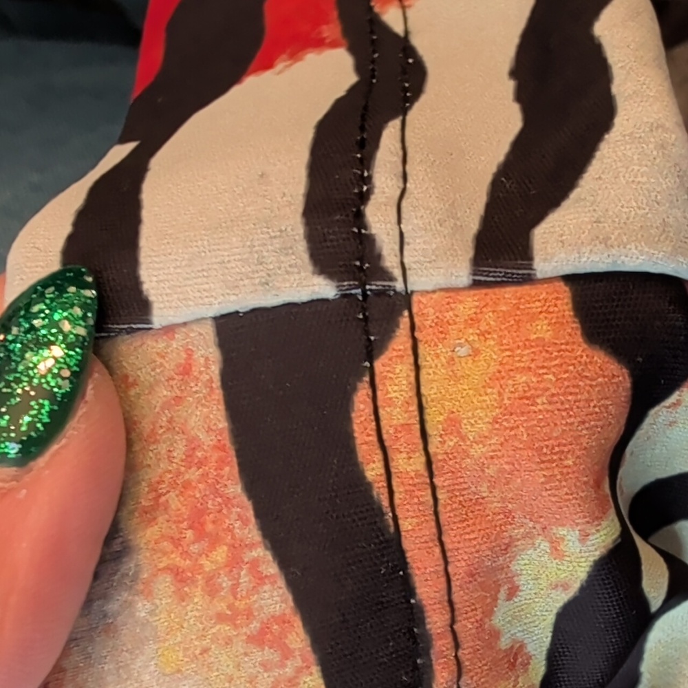 Ed Hardy Tiger Print Tie-dye Leggings Size Small New - Picture 5 of 5